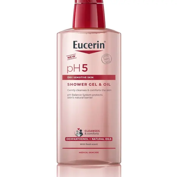 Eucerin Ph5 Zklidňující sprchový gel & olej 400 ml