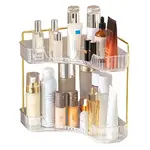 Livefy organizér na kozmetiku Nest, zlatý