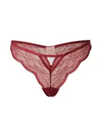 Hunkemöller Tangá 'ISABELLE CHEEKINI'  krvavo červená