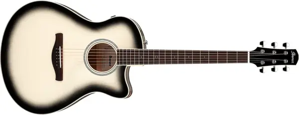 Ibanez AAM370M1CE Transparent Panda