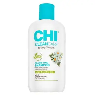 CHI CleanCare Clarifying Shampoo hloubkově čistící šampon pro hebkost a lesk vlasů 355 ml