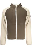 NORWAY 1963 MEN&#39;S BROWN ZIP-UP SWEATSHIRT