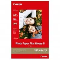 Canon Photo Paper Plus Glossy PP-201 2311B021, 275 g/m2, A3+, 20ks, lesklý, inkoustový, bílý, foto papír