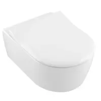 Villeroy & Boch Avento wc so sedátkom softclose závesné zadný odpad 5656rs01 GLACERAAVWC005