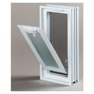 Vetracie okno Glassblocks biela 19x38 cm plast GBMR1938