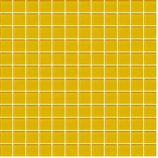 Sklenená mozaika Premium Mosaic žlutá 30x30 cm lesk MOS25YE