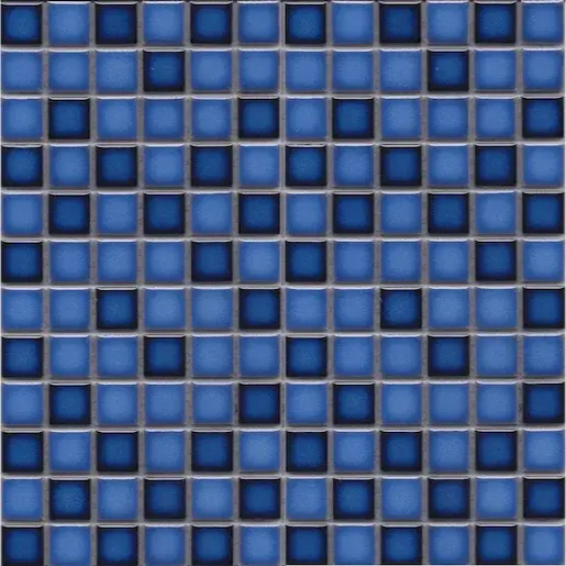Keramická mozaika Premium Mosaic modrá 30x30 cm lesk MOS23MIXBL