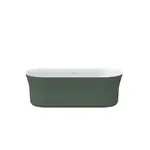 Ravak Ypsilon voľne stojaca vaňa 180x80 cm akrylát ľavá aj pravá grey green XC00100052