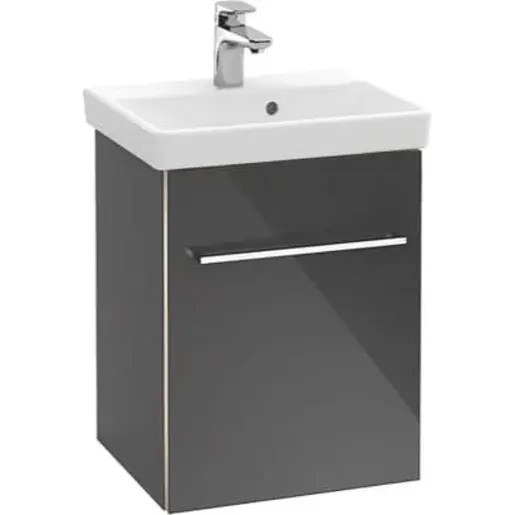 Villeroy & Boch, Avento skrinka pod umývadlo 430 x 514 x 352 mm, Crystal Black