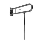 Bemeta Help madlo sklopné, s držiakom toal.pap.nehrdzavejúca oceľ 301102281N