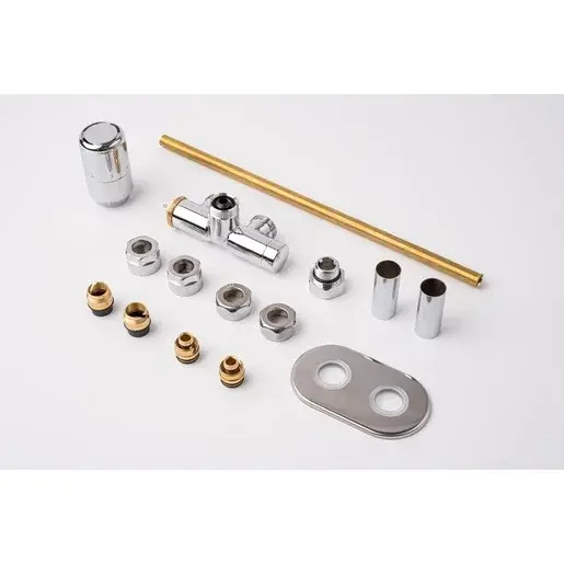 Termostatický ventil pre ústredné vykurovanie P.M.H. Nova 6x7 cm chróm NOV-R-C