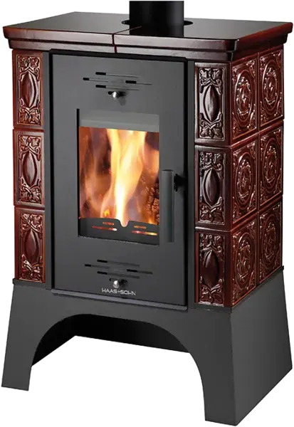 Haas+Sohn Krbové kachle EMPOLI, hnedá