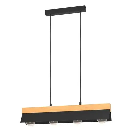 Závesné osvetlenie Eglo TARRAFO čierna 900444