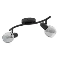 Bodové osvetlenie Eglo POLLICA čierna 98625