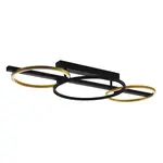 LED stropné osvetlenie Eglo LANACERA zlatá 390086