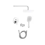 Sprchový systém SAT Project vrátane podomietkového telesa chróm SATBPSETPRO3