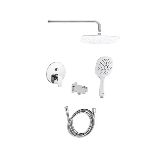 Sprchový systém SAT Project vrátane podomietkového telesa chróm SATBPSETPRO3