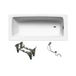 Kaldewei Cayono obdĺžniková vaňa 180x80 cm smaltovaná oceľ ľavá aj pravá KWB751N