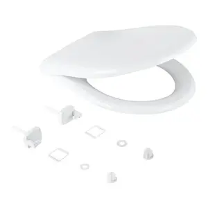 Wc doska softclose GROHE z duroplastu alpská biela 42466000