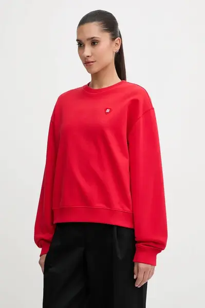 Bavlnená mikina HUGO Deroxina_7