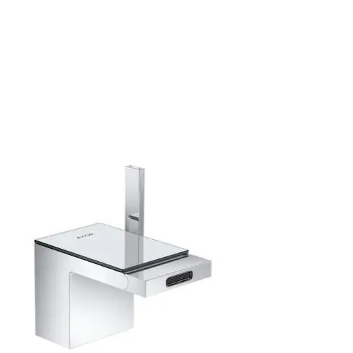 Hansgrohe Axor Myedition bidetová batéria s clic-clacom chróm/zrkadlové sklo 47210000