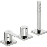 Vaňová batéria HANSA LIGNA so sprchovacím setom chróm 06439493