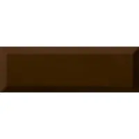 Obklad Ribesalbes Chic Colors cacao bisiel 10x30 cm mat CHICC1423