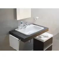 Zápustné umývadlo Laufen Pro S 56x44 cm otvor pre batériu uprostred H8189630001041