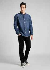 Pánské rifle LEE L701HFAE Rider CLEAN BLACK Velikost: 33/32