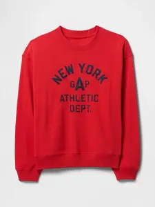 GAP Pánská Oversize mikina s logem Americana 744742-01 Velikost: XXL