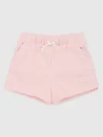 Svetlo ružové dievčenské teplákové kraťasy GAP
