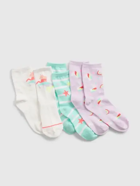 GAP Kids socks g uni, 3 pairs - Girls