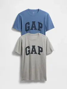 GAP Pánské Tričko s logem Everyday Soft, 2 ks 885595-03 Velikost: M