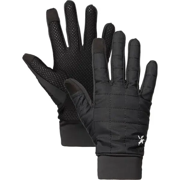 Klimatex GOLBE Zateplené prstové rukavice, černá, velikost