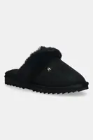 Kožené papuče Tommy Hilfiger TH SHEARLING HOUSE SHOE