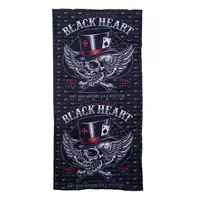 Multifunkční nákrčník W-TEC Black Heart Scarfest Wings Skull