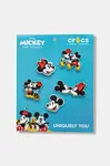 Připínačky na dětské boty Crocs Minnie Mickey Cute 5Pck 5-pack