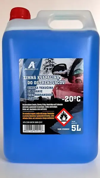 Nemrznúca zmes do ostrekovačov -20 °C 5L