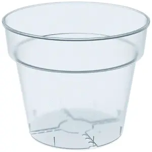 Květináč Planti 14,5 cm transparentní