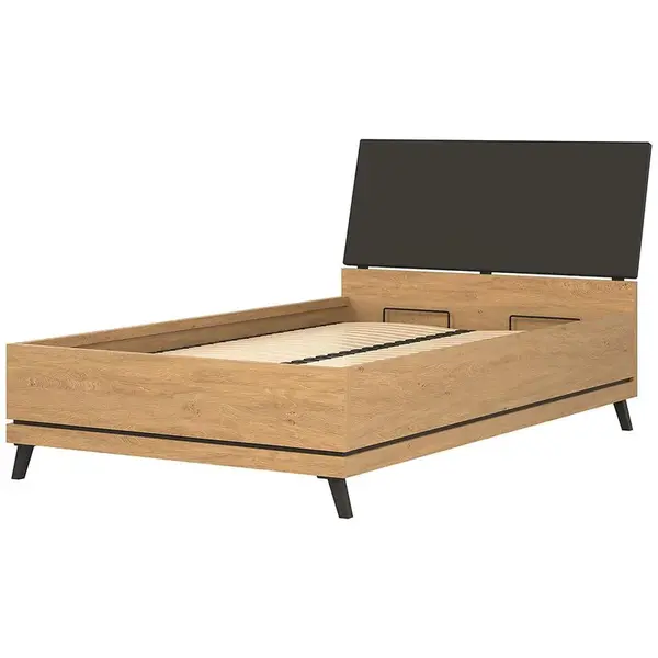 Postel Ate At15/120 dub kamenný s úložným prostorem