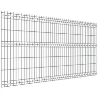 Plotový panel 3D 250x123 cm drát 4,0 mm - antracit