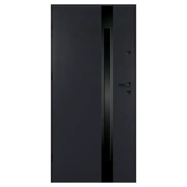 Vchodové dveře Tethys 90L antracit