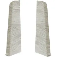 Ukončenie ľavé + pravé k podlahovej lište SG75 – I3  Dub bieszczady – 1+1 ks