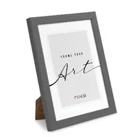 Fotorámeček 18x24 kamenná šeď sklo