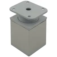 Nábytková noha DAKP-27  60mm hliník STAHL