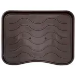 Odkvapkávač na topánky 38x50 hnedá fala