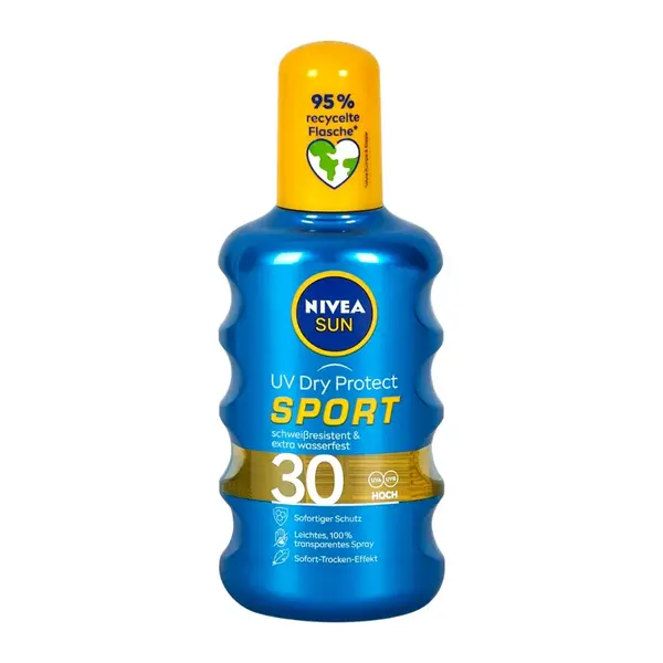 Nivea Sun Sport sprej na opaľovanie SPF 30, 200 ml