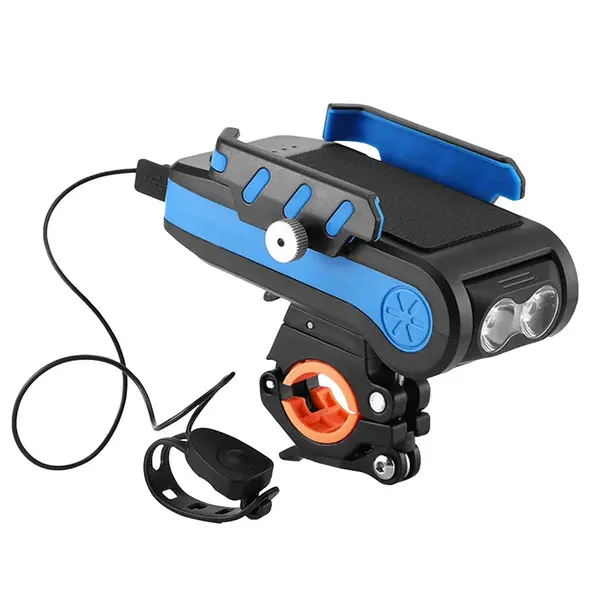 4v1 multifunkční držák na mobil se světlem a powerbankou