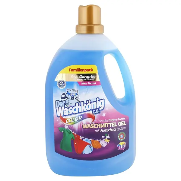 Waschkönig Color gel na barevné prádlo 3,305 l / 110 praní