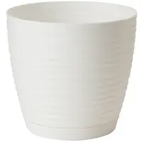 Sahara Petit okrúhly s podstavcom 11 cm biela